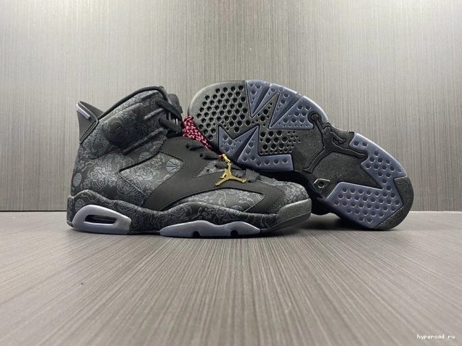(W) Retro Black 6 Jordan SD Triple DB9818-001 0716